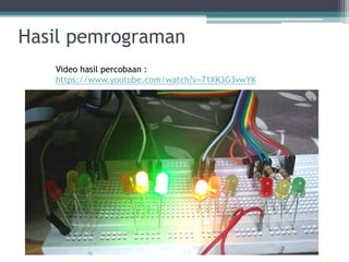 12 led bascom avr atmega16 | PPTX