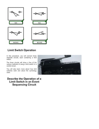 Machine Automation Outline