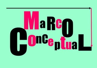 MaRC
O
ConCeptuaL
 