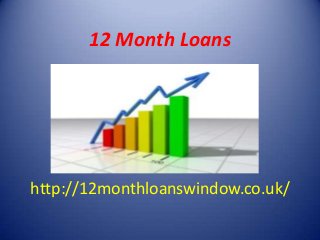 12 Month Loans
http://12monthloanswindow.co.uk/
 