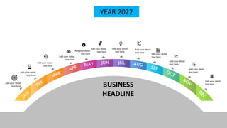 JUL
Add your detail
text here
Add your detail
text here
Add your detail
text here
Add your detail
text here
Add your detail
text here
Add your detail
text here
Add your detail
text here
Add your detail
text here
Add your detail
text here
Add your detail
text here
Add your detail
text here
Add your detail
text here
BUSINESS
HEADLINE
YEAR 2022