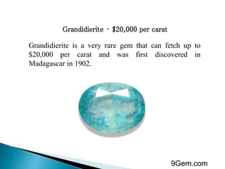 Per Carat Most Expensive Birthstone Ranked Rarest Most Expensive