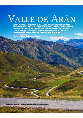 Valle de Arán (Motoviajeros nº 12 Octubre 2015)