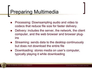 Multimedia Server Example CH 12 Multimedia Notes | PPTX