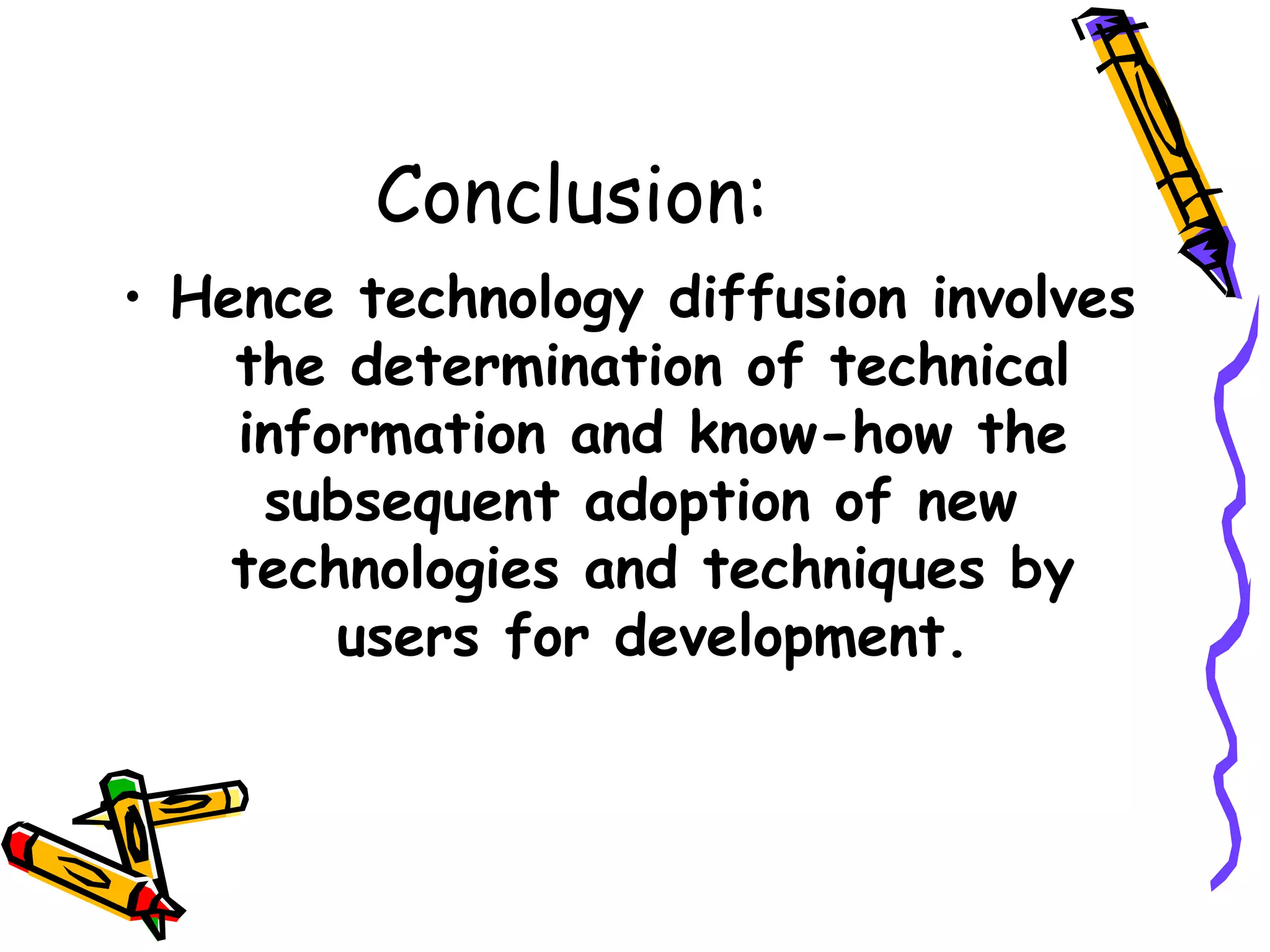 technology diffusion | PPT | Technology Industry | Industries