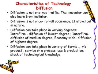 technology diffusion | PPT | Technology Industry | Industries
