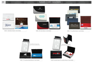 Promotional Giffts: name card holders
