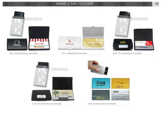 Promotional Giffts: name card holders