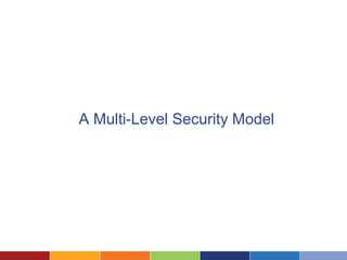 Multi-Level Security is the Ideal
 