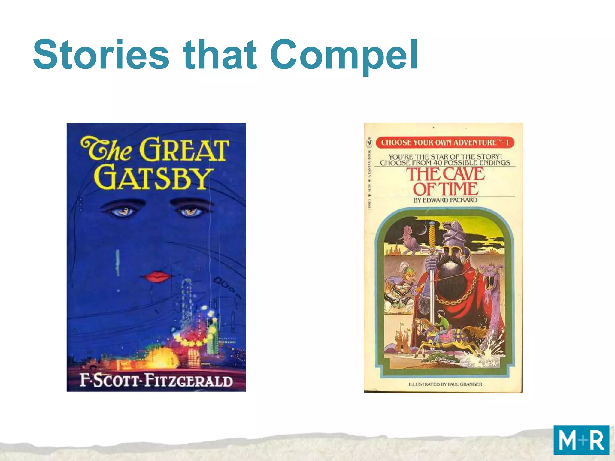 Stories that Compel
 