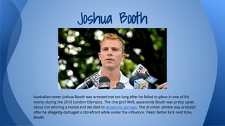 12 Olympians Who Earned Their Place In Our Hall Of Shame | PDF