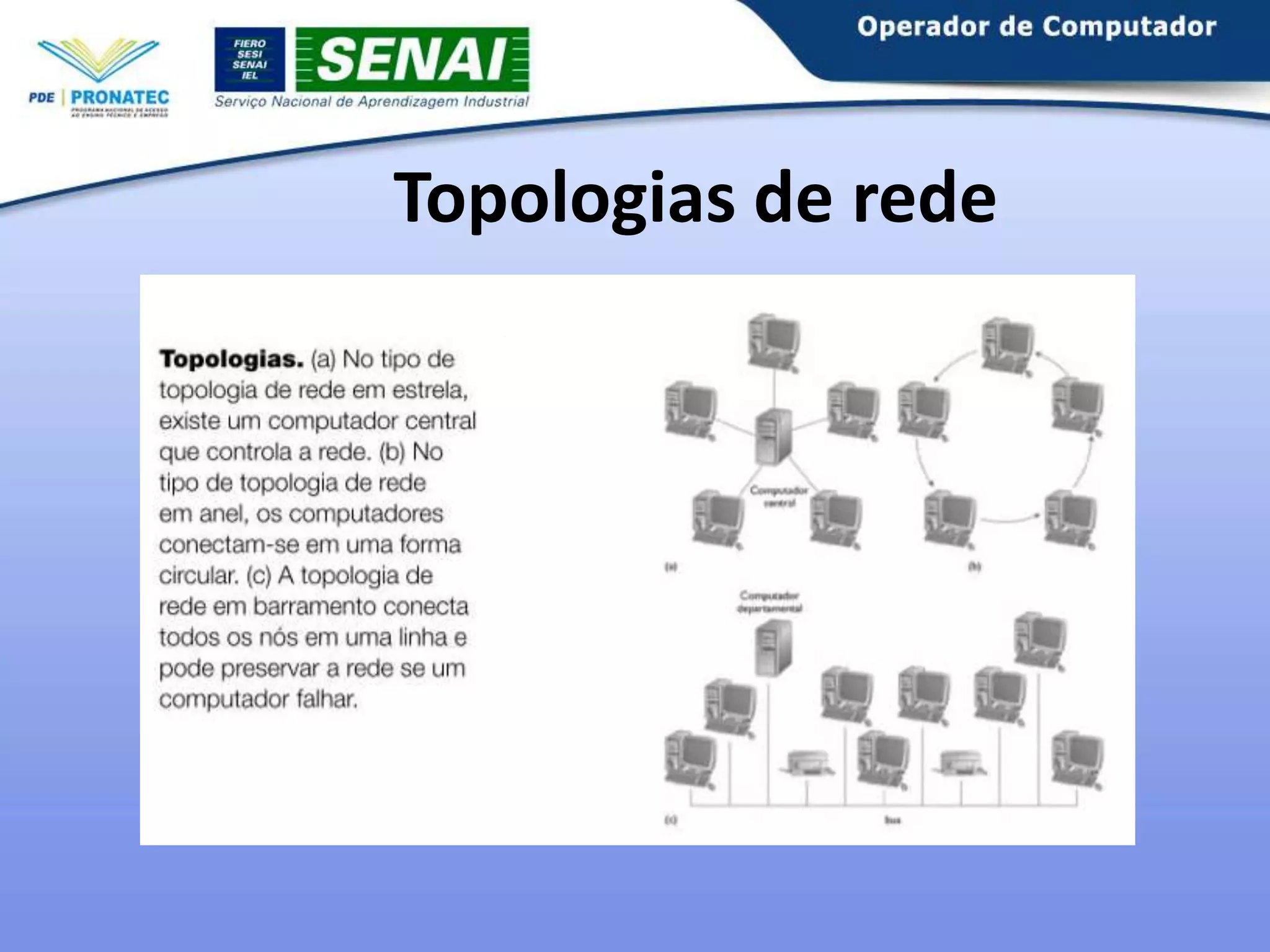 Topologias de rede

 
