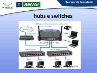 hubs e switches

 