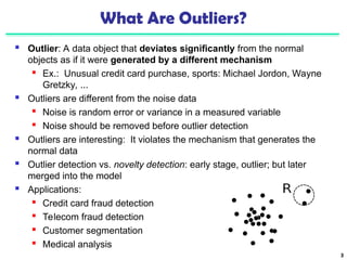 Comprehensive Outlier Analysis Techniques in Data Mining | PPT
