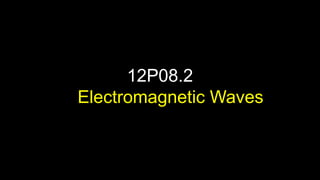 12P08.2
Electromagnetic Waves
 