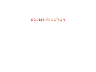DOUBLE FUNCTION
 