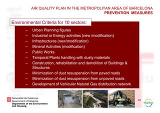 Guinart Primé, Generalitat de Catalunya - (Air Quality Plan in…