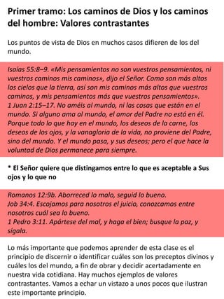 12 Piedras Fundamentales—Clase 12A - Los caminos de Dios: ¿Cuál debe ...