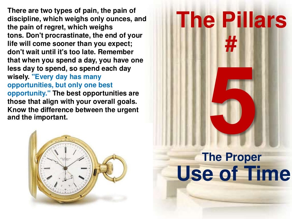 12 Pillars of Success