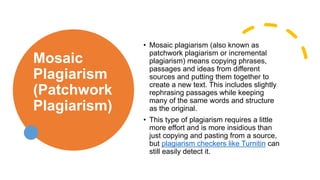 plagiarism | PPTX
