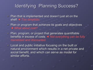 12 Planning Successes V2