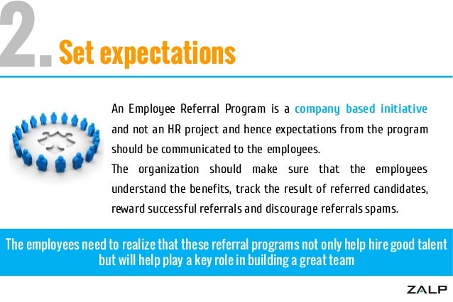 employee expectation list