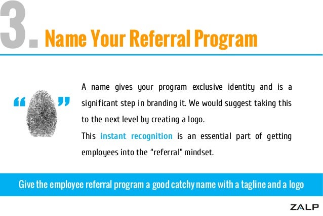 employee referral program example