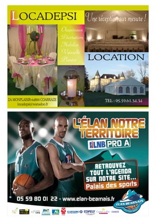 RetRouvez
                         tout l'agenda
                        suR notRe site...



                                CANCÉ
       PAU UNIVERSITÉ
PA U
 