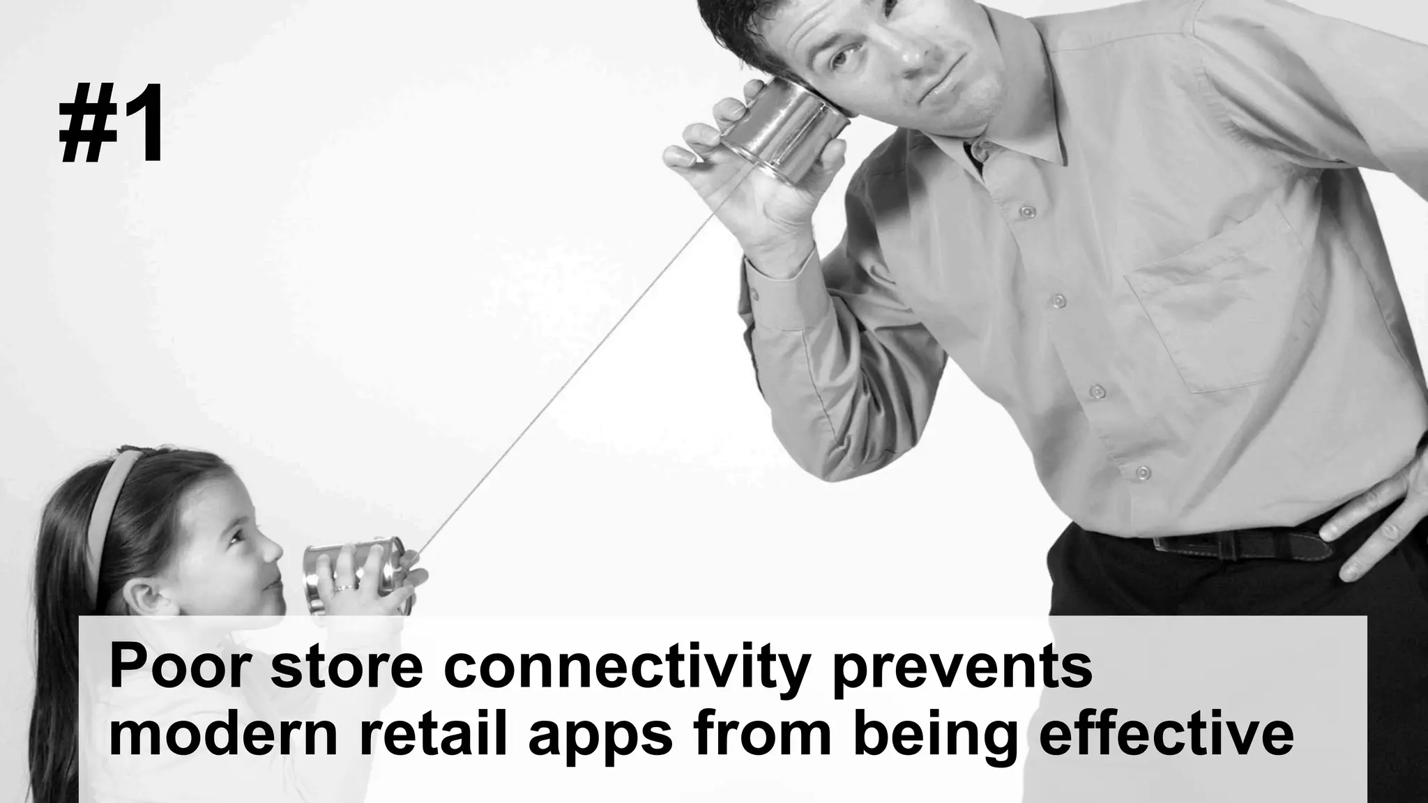 © 2015 Forrester Research, Inc. Reproduction Prohibited 34
Poor store connectivity prevents
modern retail apps from being effective
#1
 