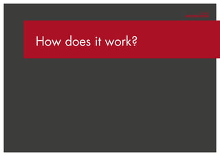 Crafted
INFORMATION
Crafted
INFORMATION
How does it work?
 