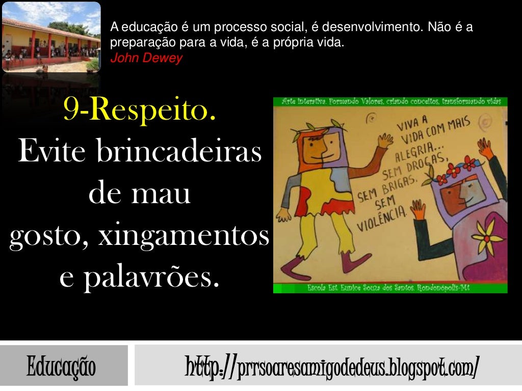 12 princípios práticos para uma boa convivência no ambiente escolar