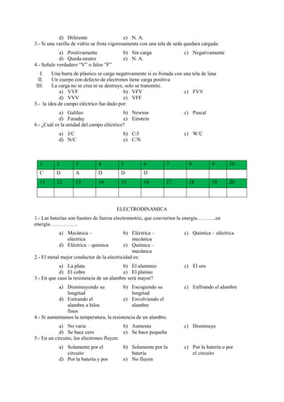 PROBLEMAS PROPUESTOS DE FÍSICA