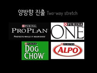 양방향 진출 Two-way stretch
 