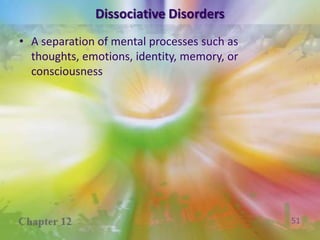 Dissociative Disorders