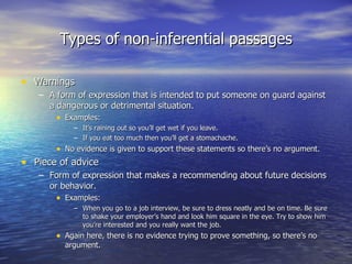 1.2 Recognizing Arguments | PPT