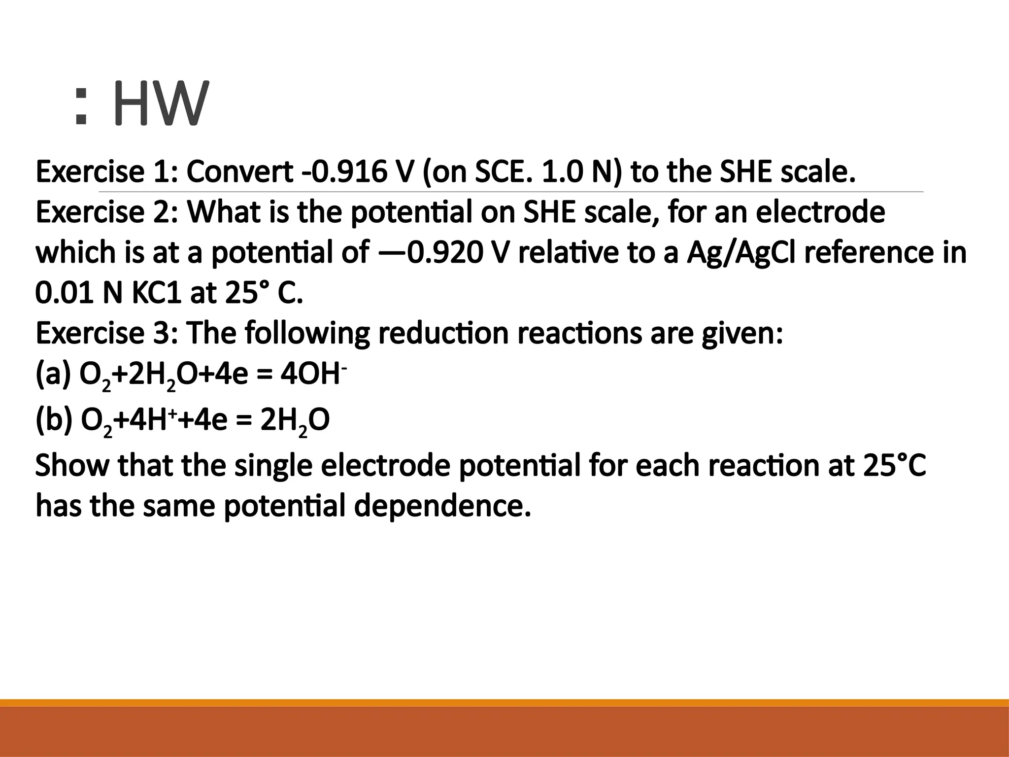 Reference Electrodes in electrochemical cell | PPTX