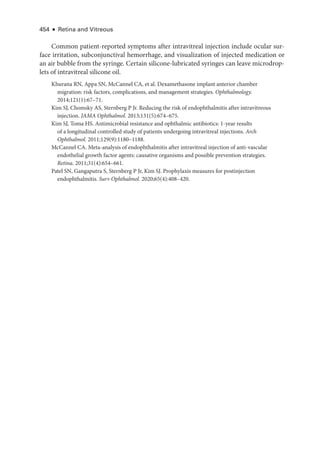 Retina and Vitreous ....................