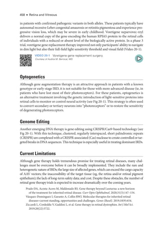 Retina and Vitreous ....................