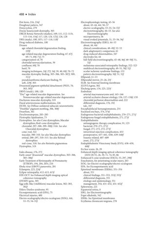 Retina and Vitreous ....................