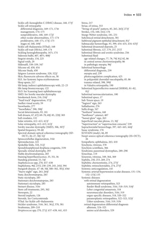 Retina and Vitreous ....................