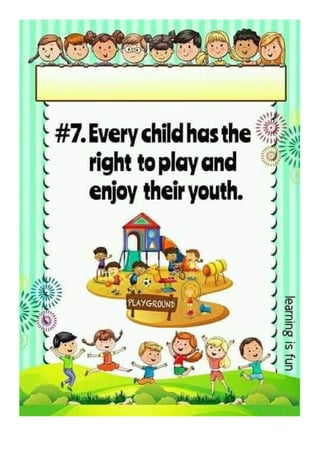 12 Rights of Children. THE RIGHT OF THE CHILDREN | DOCX