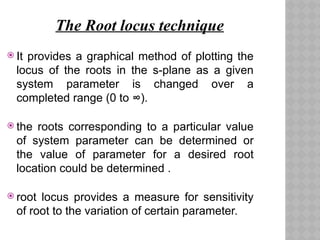 Root Locus Parameter 12 root locus techniques 11111111111111111111111111111111 | PPTX