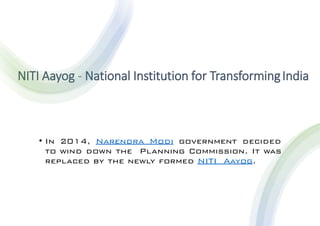 twelfth five Year Plan & NITI AAYOG | PDF