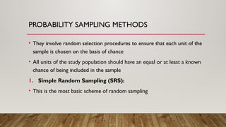 Merce Chance Method (12) Sampling Techniques.pptx.biological technique | PPTX