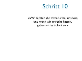 12 Schritte - eine Veränderungs-Beschreibungs-Sprache