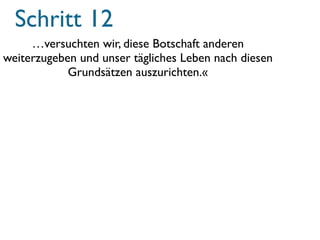 12 Schritte - eine Veränderungs-Beschreibungs-Sprache