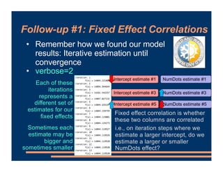 Mixed Effects Models - Simple and Main Effects | PDF