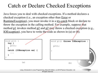 multiple exception in java programming ppt | PPT