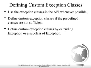 multiple exception in java programming ppt | PPT