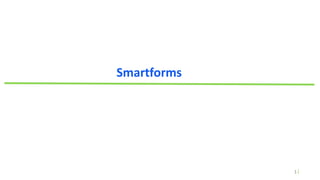 1
Smartforms
 